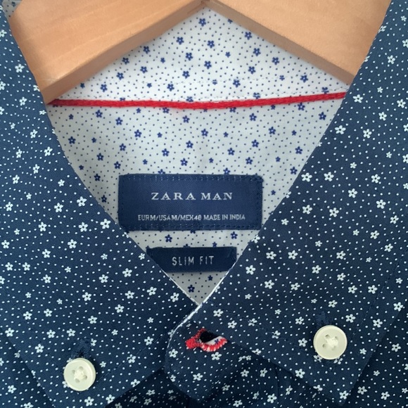 Zara button down summer shirt - Picture 2 of 3